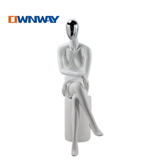 fiberglass sitting sexy elegant female mannequin HT-F002-F1