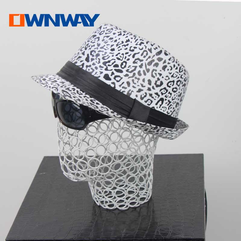 wholesale window human metal wire mannequin head For hat  HQTN2