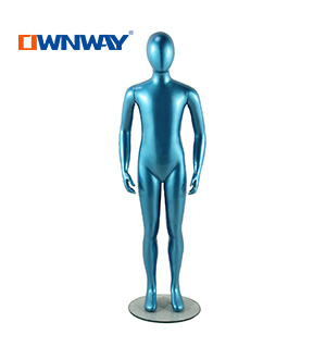 8 Years Old Blue color Children Boy Mannequin For Sale