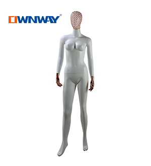 Display white female full body Fiberglass Mannequin