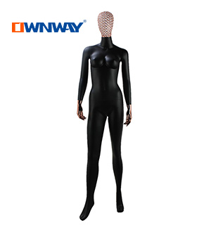 black sexy female full body Fiberglass Mannequin