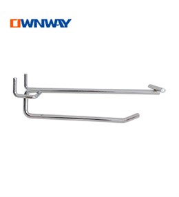 metal punched board display hook retail display hook