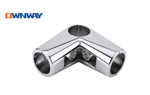 3-way 25mm round pipe connector