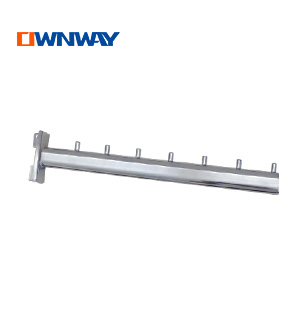 Metal chrome display hook for slotted channel ETZ00035I7